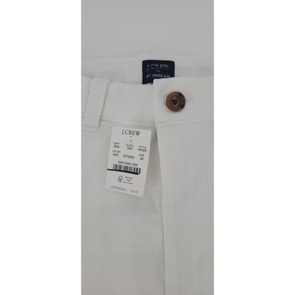 NWT J Crew 9" flex chino short Size 28 Retail $69.50 - Picture 3 of 7